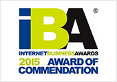 Internet Business Awards 2015 - Award of Commendation