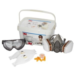3M Safety Starter Box for Pros 1000MCWE - Respiratory, Eye and Hearing Protection Pack