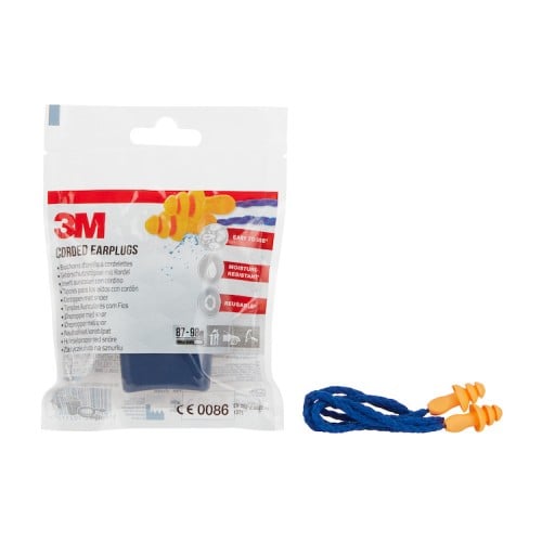 3M Corded Ear Plugs With Storage Box 1271 (1 Pair) 3M Corded Ear Plugs With Storage Box 1271 (1 Pair)