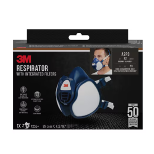 3M™ Respirator with Integrated Filters 4255+ (A2P3 Organic Vapours)