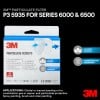 3M Particulate Filter 5935 For P3 For 6000 & 6500 Series 3M Particulate Filter 5935 For P3 For 6000 & 6500 Series