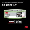 3M 2060 Rough Surface Professional Masking Tape 1" / 24mm (Green)