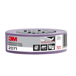 3M 2071 Sensitive Professional Masking Tape 1.5" / 36mm (Purple)