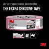 3M 2072 Extra Sensitive Professional Masking Tape 1.5" / 36mm (Pink) 2 + 1 Promo Pack