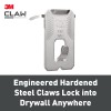 3M Claw Drywall Picture Hanger 20KG 4 Pack