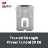 3M Claw Drywall Picture Hanger 20KG 4 Pack 3M Claw Drywall Picture Hanger 20KG 4 Pack