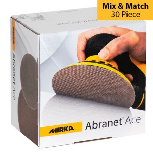 Mirka Abranet Ace 150mm Discs Mix & Match 30 Piece