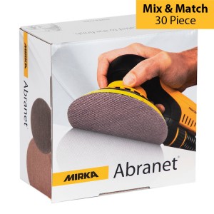 Mirka Abranet 150mm Discs Mix & Match 30 Piece