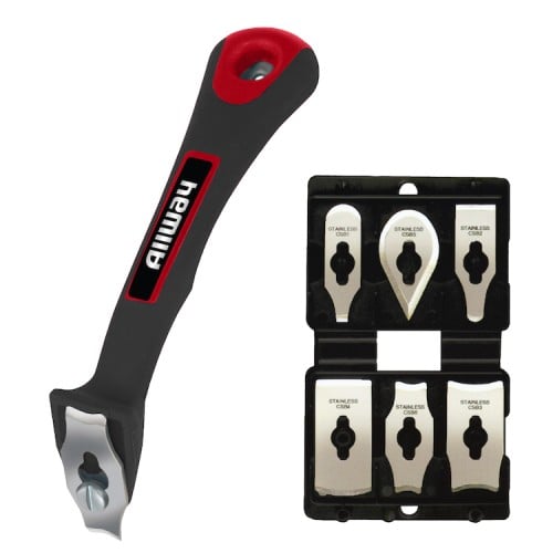 Allway Soft-Grip Contour Scraper Set With 6 Blades Allway Soft-Grip Contour Scraper Set With 6 Blades