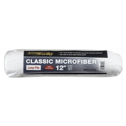 Arroworthy Classic Microfiber 12" 9/16" Roller Sleeve (Semi Rough)