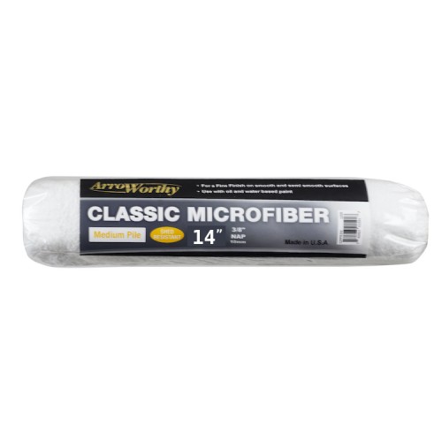 Arroworthy Classic Microfiber 14" 3/8" Roller Sleeve (Semi Smooth)
