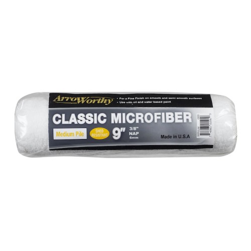 Arroworthy Classic Microfiber 9" 3/8" Roller Sleeve (Semi Smooth)
