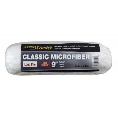 Arroworthy Classic Microfiber 9" 9/16" Roller Sleeve (Semi Rough)