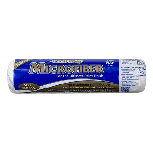 Arroworthy 9" 3/8" Nap Microfiber Roller Sleeve - Semi Smooth Arroworthy 9" 3/8" Nap Microfiber Roller Sleeve - Semi Smooth