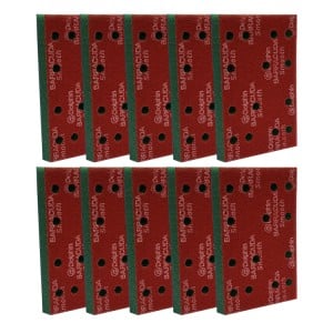 Arroworthy Blue Dolphin Barracuda Rectangle Foam Sanding Strips - 10 Pack