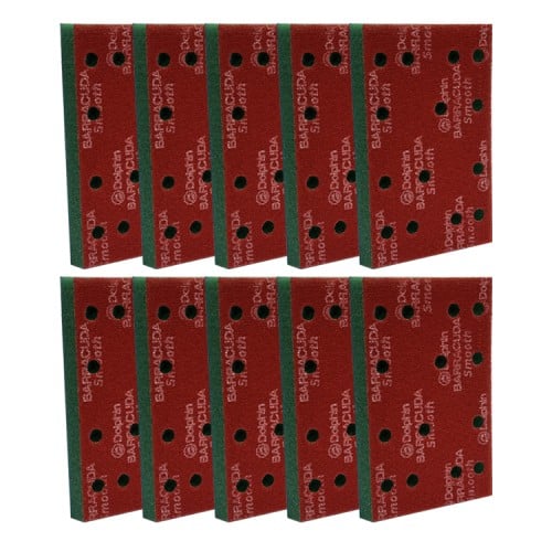 Arroworthy Blue Dolphin Barracuda Rectangle Foam Sanding Strips - 10 Pack Arroworthy Blue Dolphin Barracuda Rectangle Foam Sanding Strips - 10 Pack