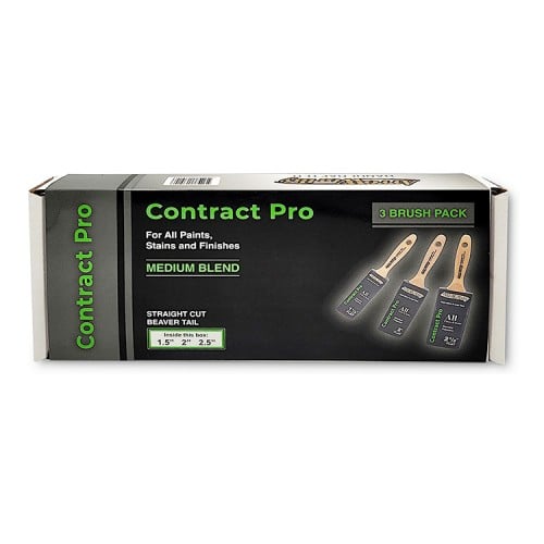 Arroworthy Contract Pro Straight Cut 3 Pack - Beaver Tail Handle