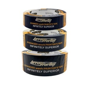 Arroworthy Advanced Washi Painter's Tape Bundle - 1", 1.5" & 2"