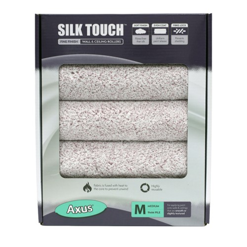 Axus Decor Silk Touch 9" Roller Sleeve - Medium Pile 5 PACK Axus Decor Silk Touch 9" Roller Sleeve - Medium Pile 5 PACK