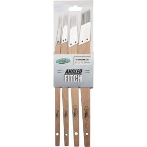 Axus Decor Grey Series Angled Lining Fitch Brush Set 