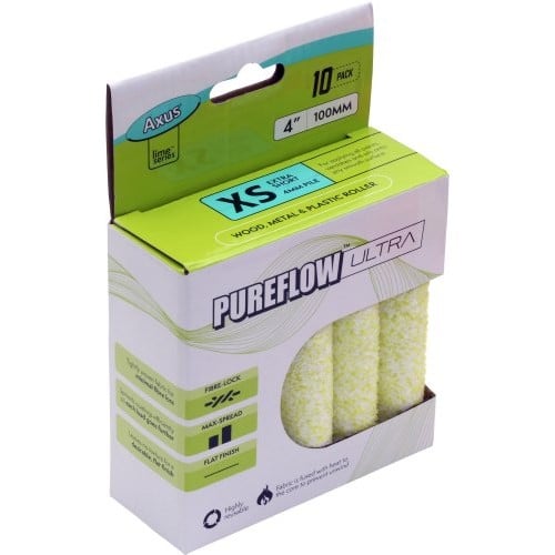 Axus Decor Pureflow Ultra Mini Rollers 4" 10 Pack
