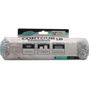 Axus Decor Contour 12" Roller Sleeve - Long Pile/18mm (Rough Surfaces)