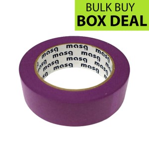 Ciret Masq Purple Low Tack Painters Tape 1"/25mm Box of 40