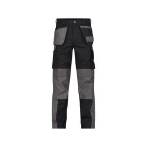 Dassy Seattle Trousers With Holster Pockets & Knee Pockets - Black