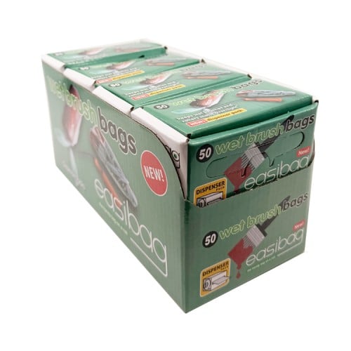 Easibag Brush & Roller Storage Bags 50 Pack x 8