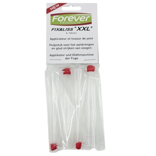 Fix & Liss XXL Sealant Applicator Tips with Smoother 6-10mm 4 Pack Fix & Liss XXL Sealant Applicator Tips with Smoother 6-10mm 4 Pack
