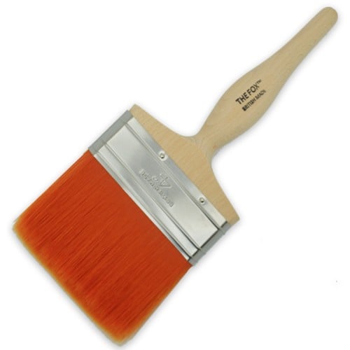 The Fox Original 4" Straight Cut Paint Brush The Fox Original 4" Straight Cut Paint Brush