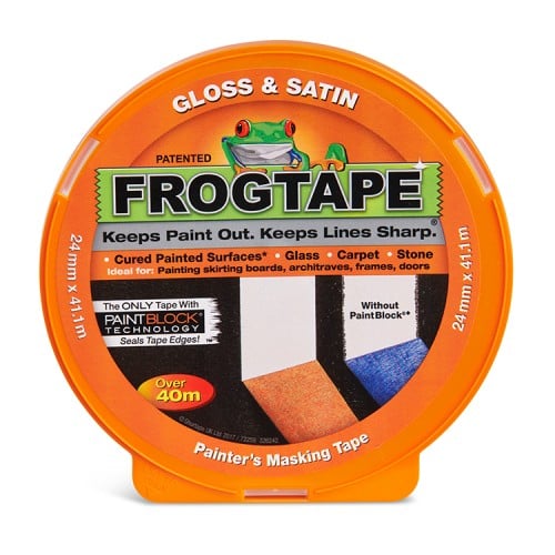 Frog Tape Orange Gloss & Satin Painting Tape Painting Tape 24mm / 1" 