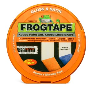 Frog Tape Orange Gloss & Satin Painting Tape Painting Tape 36mm / 1.5" (Orange)