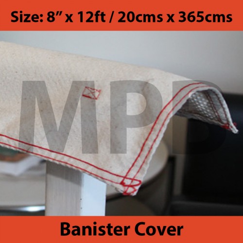 Gripper Cloth Banister Cover 8" x 12ft / 20cm x 365cm