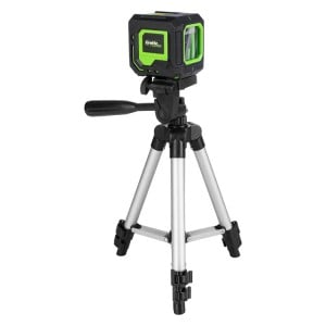 Grettz G2D Mini Cross Line Green Beam Laser Level  (Inccludes Tripod)