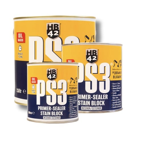 HB42 PS3 Oil Based Primer-Sealer Stain Block