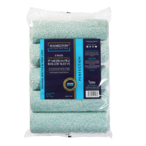 Hamilton Perfection 9" Roller Sleeve - Medium Pile 5 Pack SPECIAL OFFER
