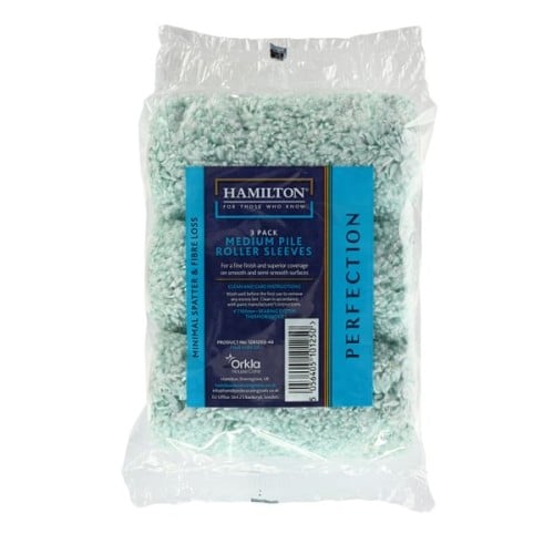 Hamilton Perfection 4" Midi Roller - Medium Pile (Semi Smooth) 3 PACK Hamilton Perfection 4" Midi Roller - Medium Pile (Semi Smooth) 3 PACK