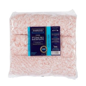Hamilton Perfection 9" Roller - Long Pile (Rough) 3 PACK