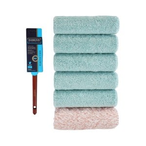 Hamilton Perfection 9" Roller Set & FREE Maxstroke Brush- 6 Piece