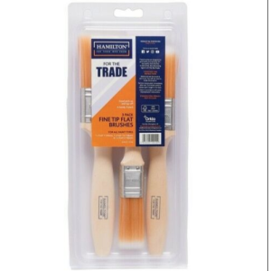 Hamilton For The Trade Fine Tip Brushes 3 Pack
