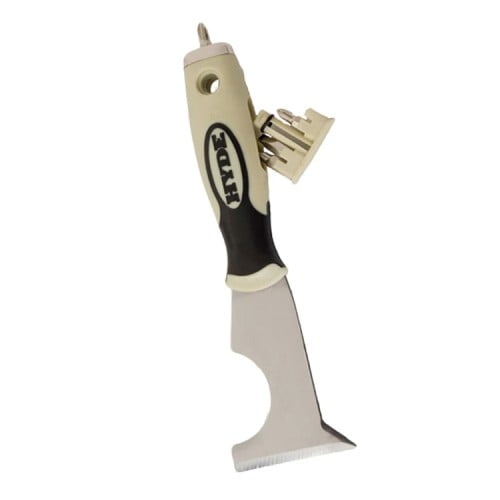 Hyde 10-in-1 Pro Project Mulit-Tool with 4 Screw Bits