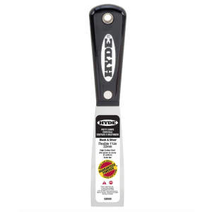 Hyde Black & Silver Flexible Putty / Joint Knife - 1.25" (1-1/4")