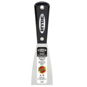 Hyde Black & Silver Flexible Putty / Joint Knife - 2"