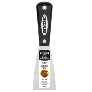 Hyde Black & Silver Flexible Putty / Joint Knife - 2"