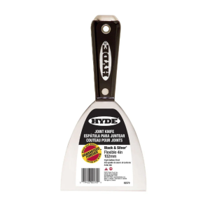 Hyde Black & Silver Flexible Putty / Joint Knife - 4"