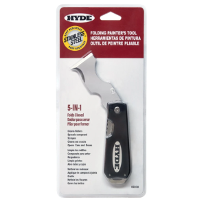 Hyde Folding Stainless Steel 5 in 1 Folding Multi Tool