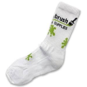 MyPaintbrush Sports Socks - 1 Pair