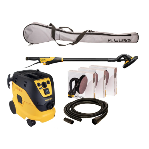 Mirka LEROS 950XCV Dual Voltage & Dust Extractor 1230 M 230v Deco Solution Kit KIT2220EXMUK Mirka LEROS 950XCV Dual Voltage & Dust Extractor 1230 M 230v Deco Solution Kit KIT2220EXMUK