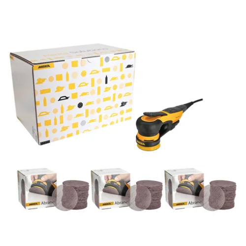 Mirka DEROS II 350CV 77mm 230V Deco Solution Kit KIT2410CDMUK Mirka DEROS II 350CV 77mm 230V Deco Solution Kit KIT2410CDMUK